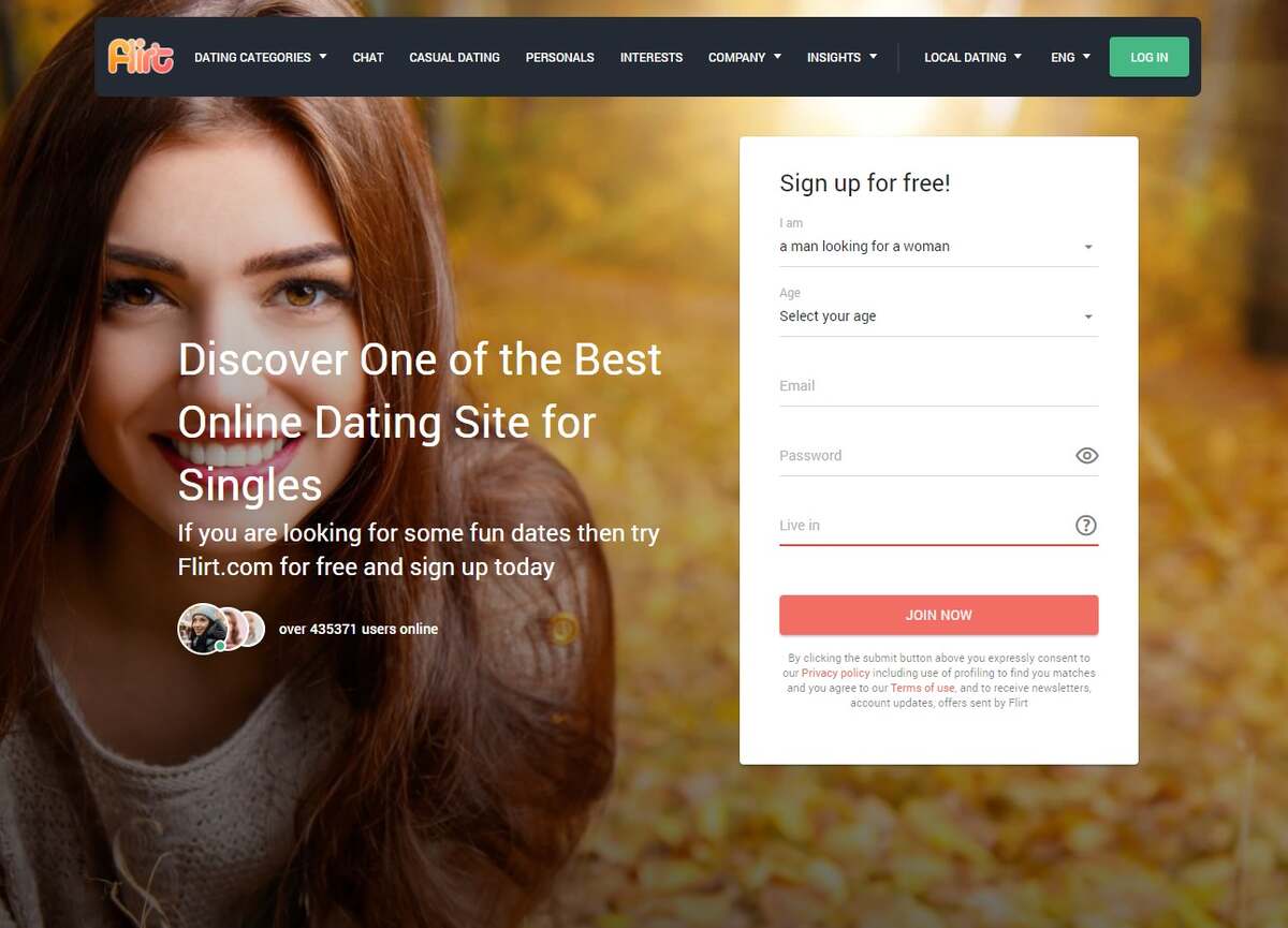 Flirt Dating Site Review