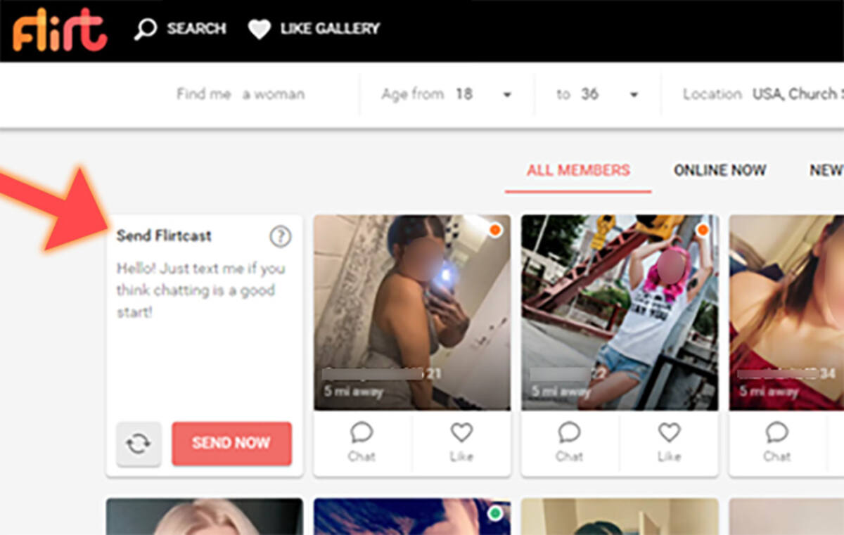 Flirt Dating Site Review