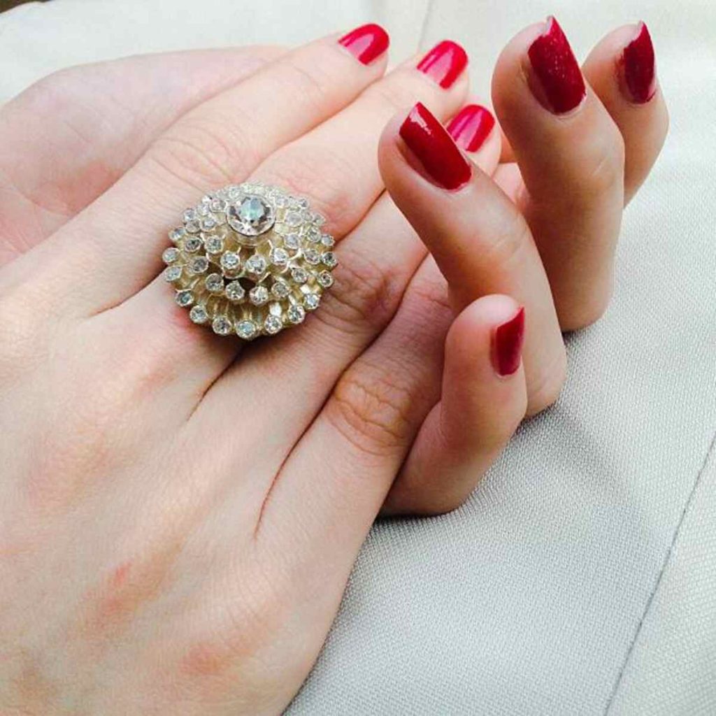 moissanite ring