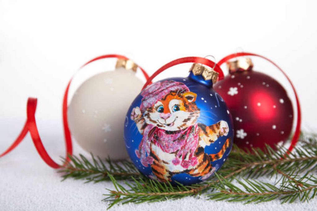 Personalised Cat Ornaments