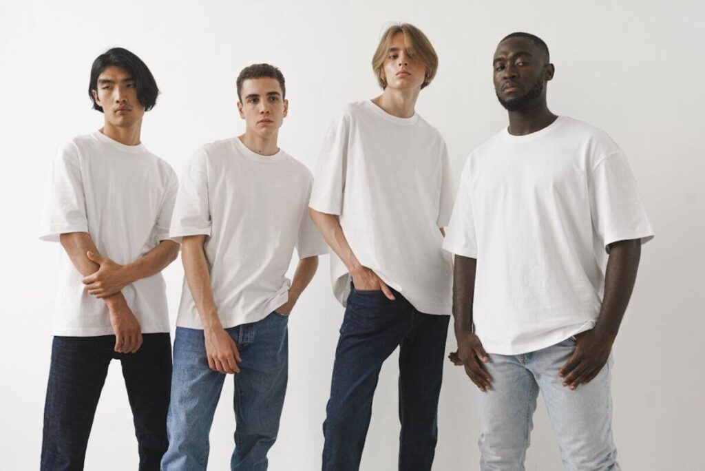 Mens White T-Shirt