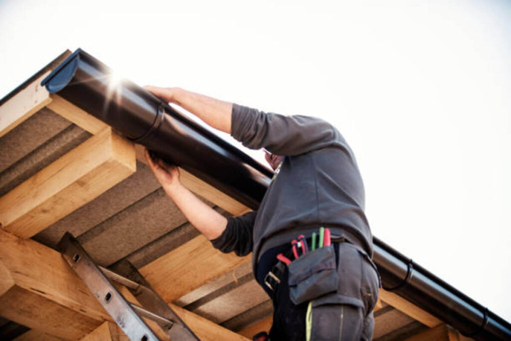 eavestrough installation